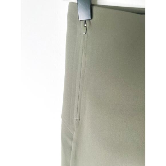 NWT Lululemon Olive Green Smooth Fit High Rise Cropped Pants Size 0 Athleisure - Picture 6 of 13